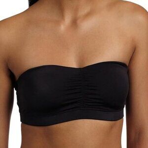 Maidenform Women's Dream Strapless Wireless Bandeau Bra, Black, Size 32